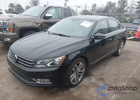 2016 Volkswagen Passat 1.8T Sel from USA, damaged, VIN 1VWCT7A34GC025298